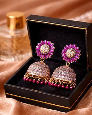 Golden Jhumka 
