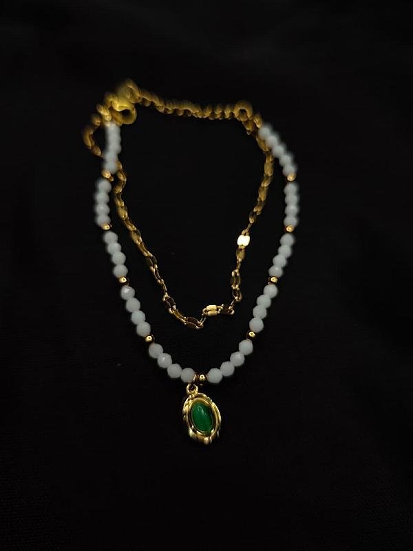 Artificial Beads Bracelet