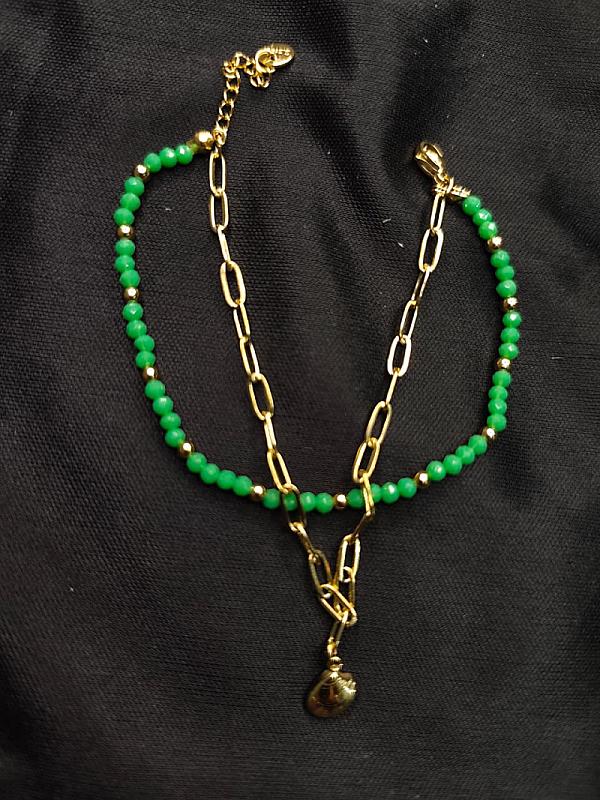 Artificial Beads Bracelet