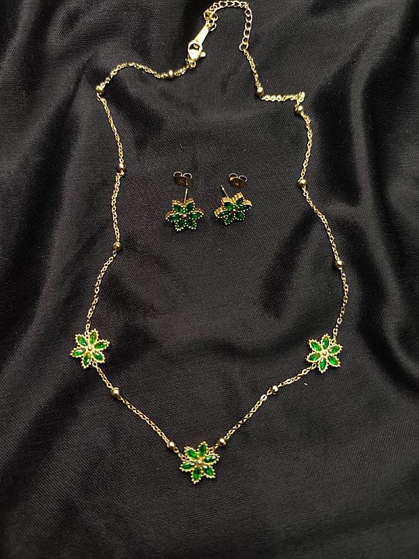Golden Necklace Set