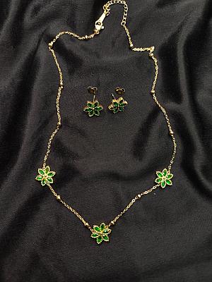 Golden Necklace Set