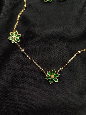 Golden Necklace Set