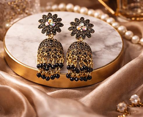Jhumka Gold Coated 