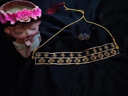 Golden Choker Set