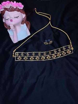 Golden Choker Set