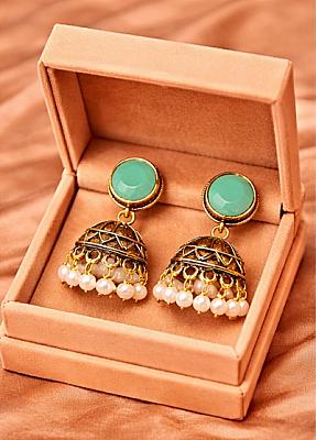 Golden Jhumka 