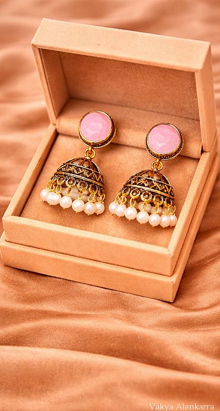 Golden Jhumka 