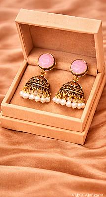 Golden Jhumka 