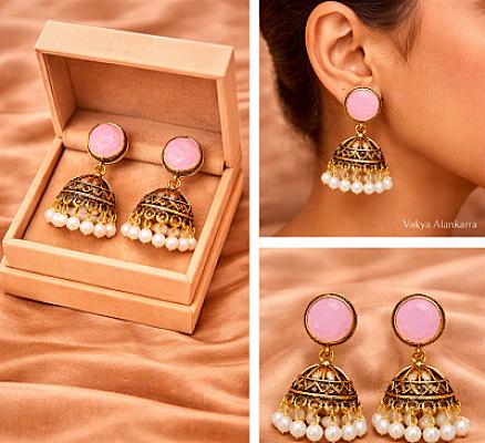 Golden Jhumka 