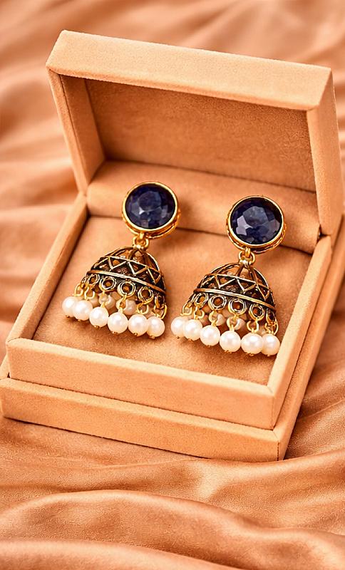 Golden Jhumka 