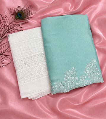 Sky Bule Soft Silk Saree