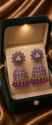 Oxidised Jhumki