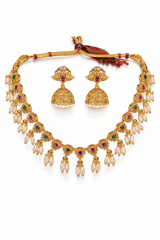 Golden Choker Set