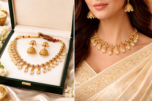 Golden Choker Set
