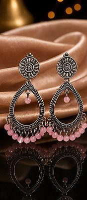  Peral  Chandbali Earring