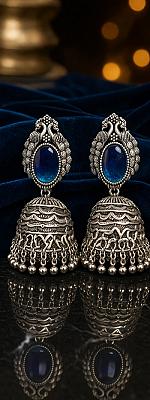 Pearl Sliver Jhumki