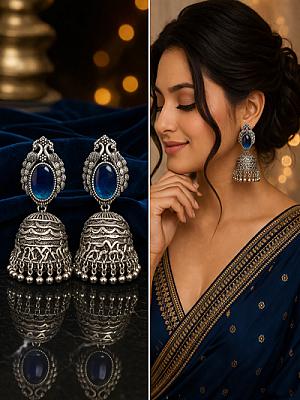 Pearl Sliver Jhumki