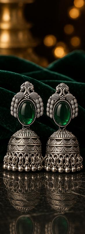 Pearl Sliver Jhumki