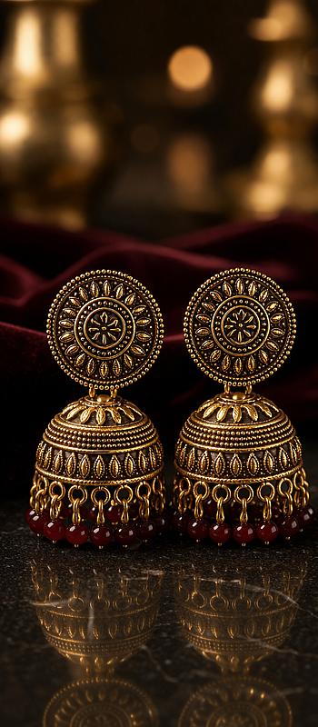Golden Jhumka